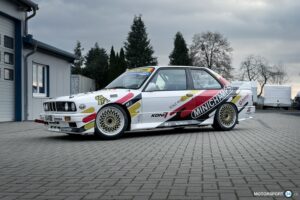 BMW M3 der Baureihe E30 als Gruppe-A-Rennwagen