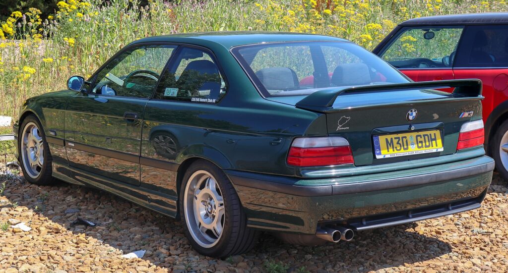 BMW M3 GT Individual von hinten