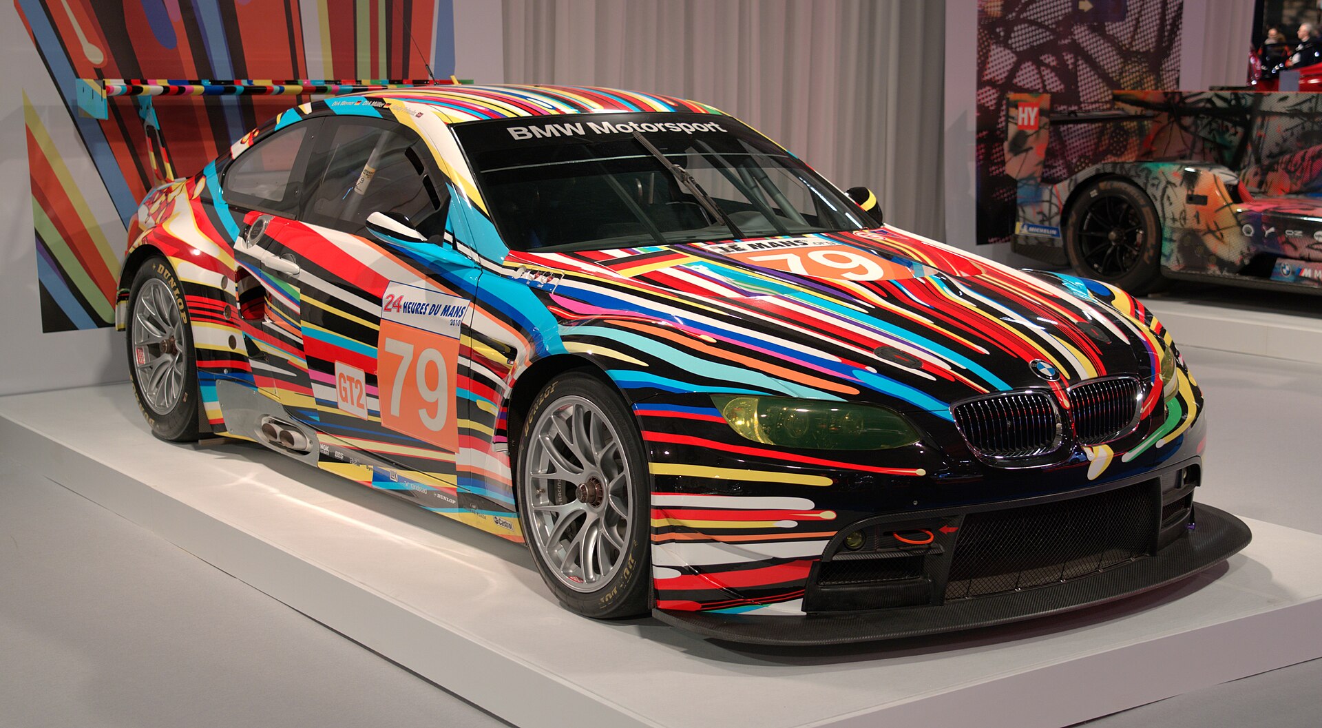 BMW M3 GT2 Art Car von Jeff Koons