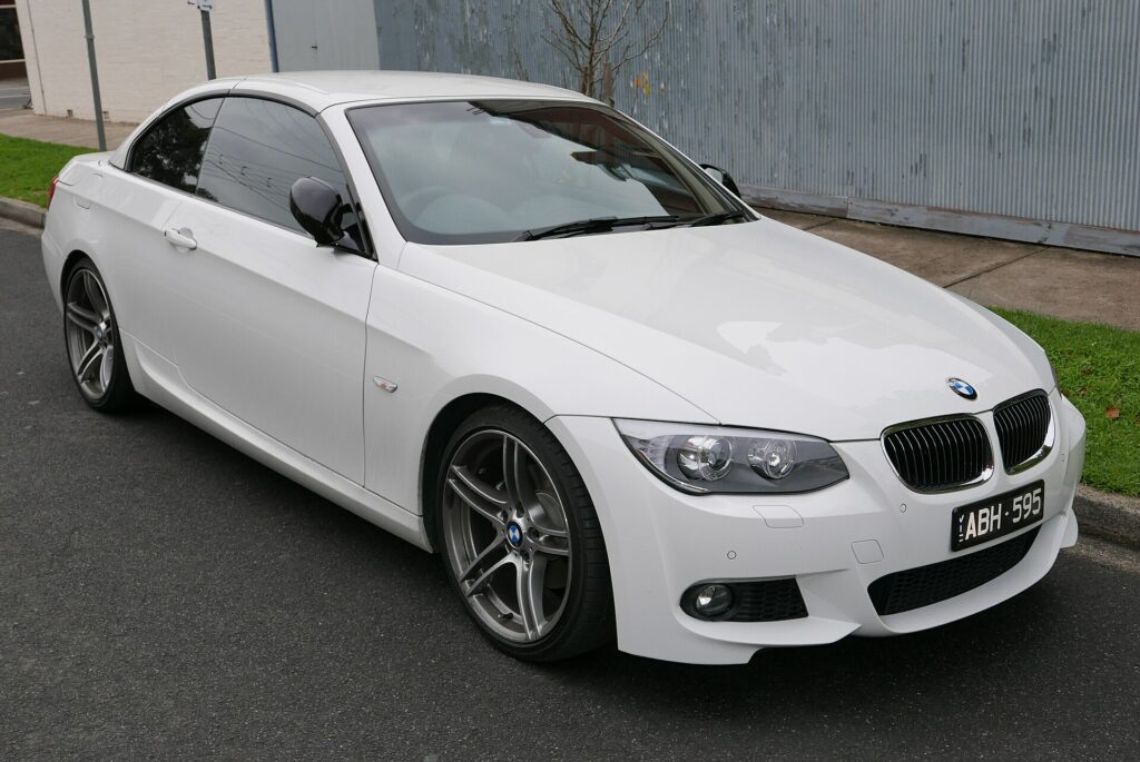 BMW 3er E93 Cabrio von vorn