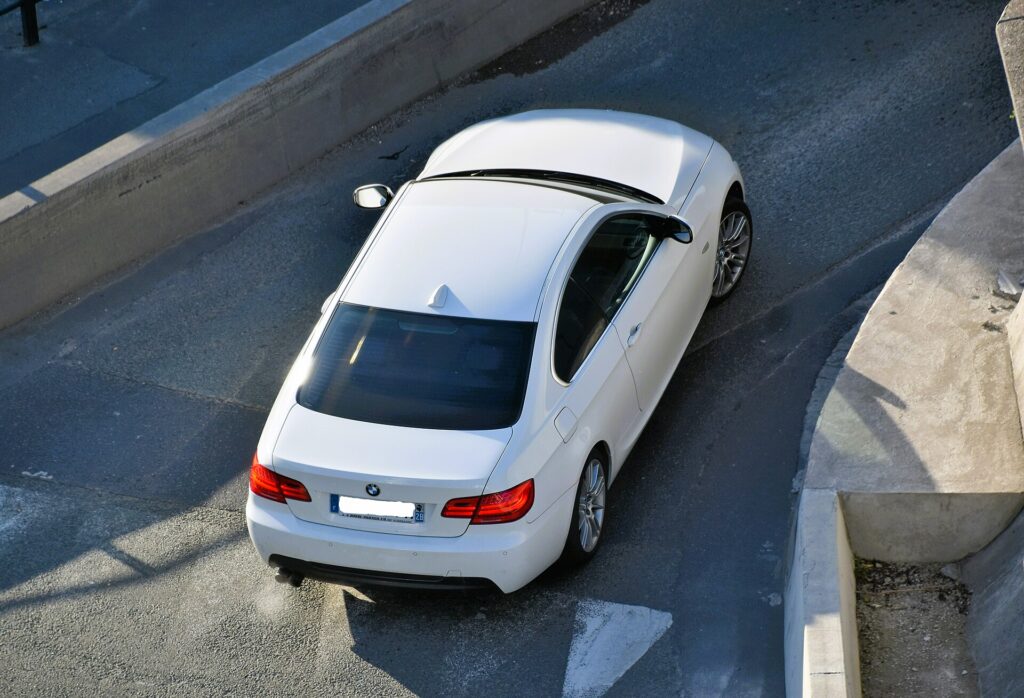 BMW 3er E92 325i Coupé von hinten