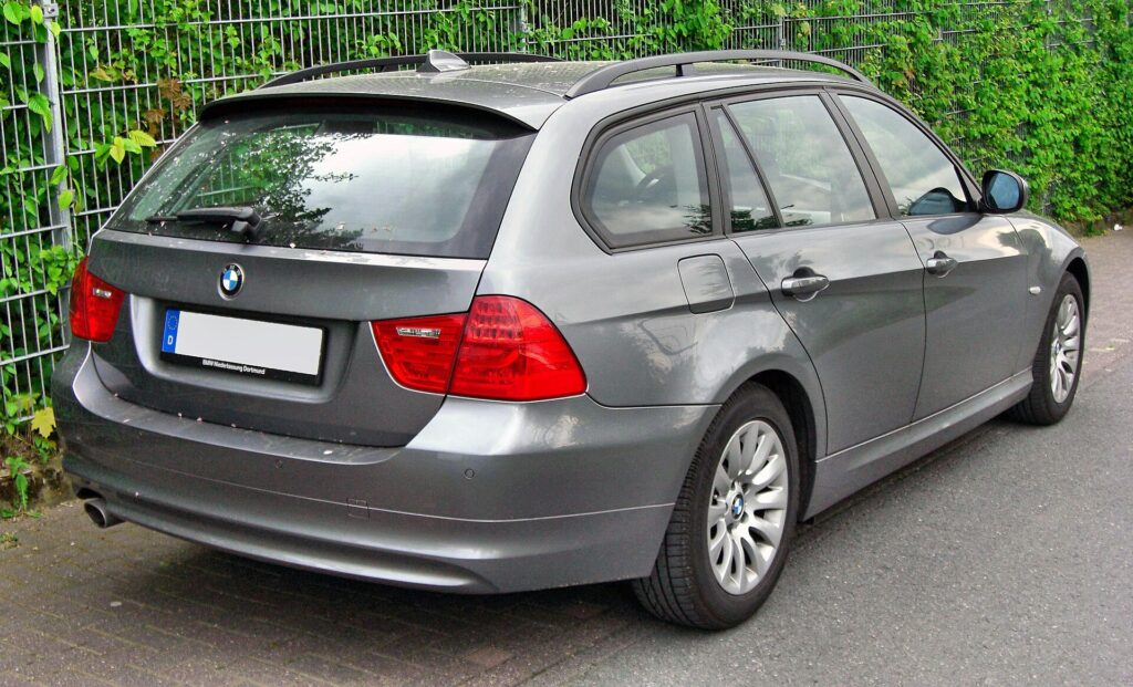 BMW 3er E91 Touring Facelift von hinten