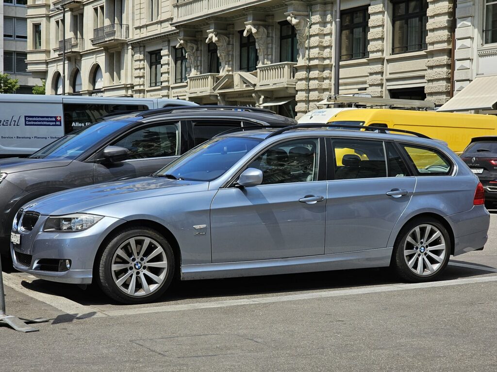 BMW 3er E91 Touring von hinten