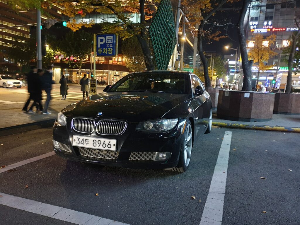BMW 3er E93 Cabrio Innenraum