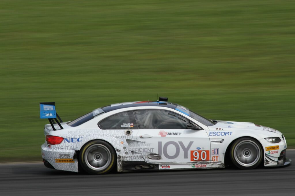 BMW M3 GT2 auf der Rennstrecke