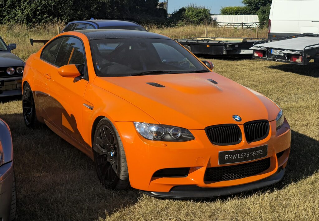 BMW M3 GTS E92 seitlich