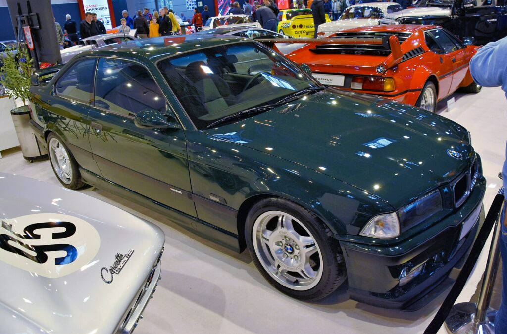 BMW M3 GT E36 in British Racing Green