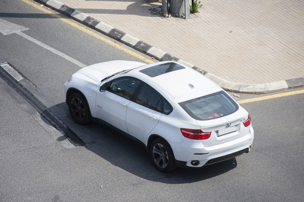 BMW X6 E71 in der Seitenansicht
