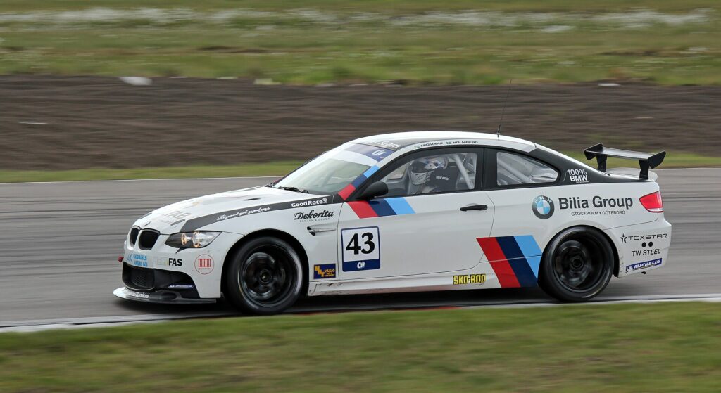 BMW M3 GT4 im Renneinsatz