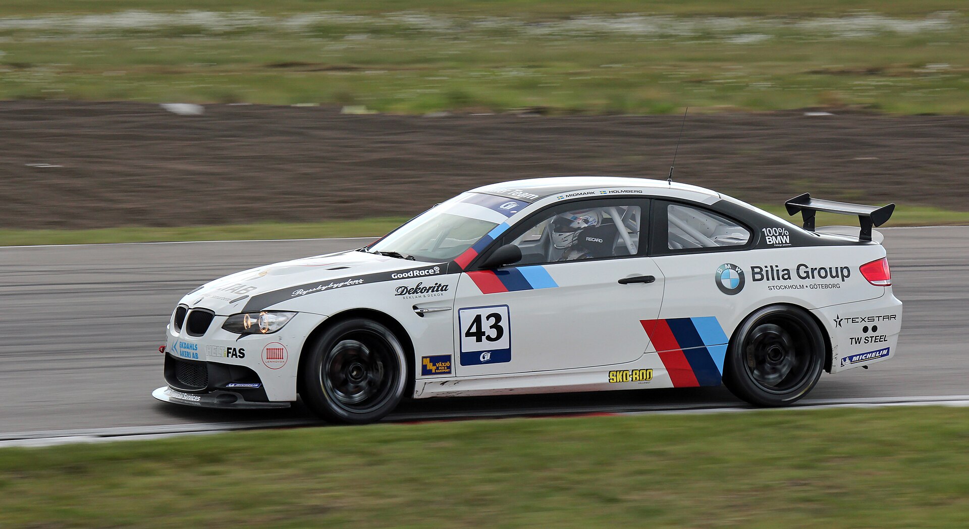 BMW M3 GT4 im Renneinsatz