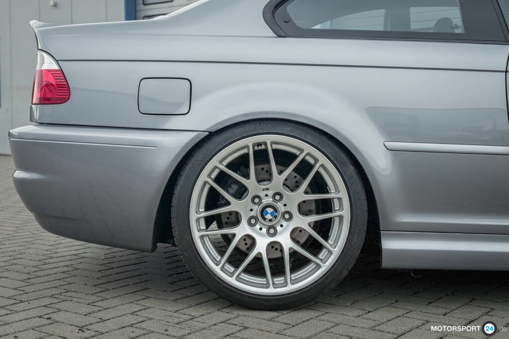 Heckpartie des BMW M3 CSL