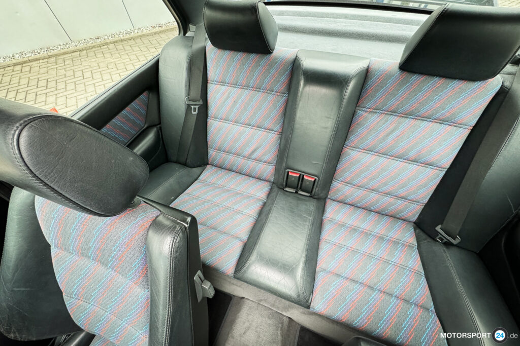 Rücksitze eines BMW M3 Cecotto