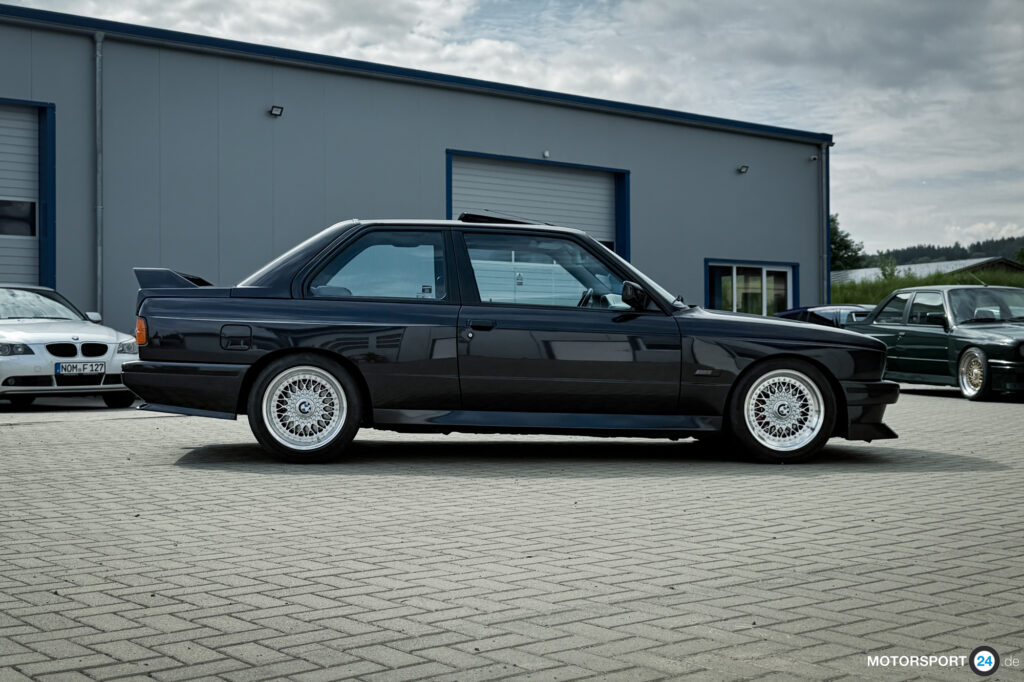 BMW M3 Europameister, Seitenansicht von links