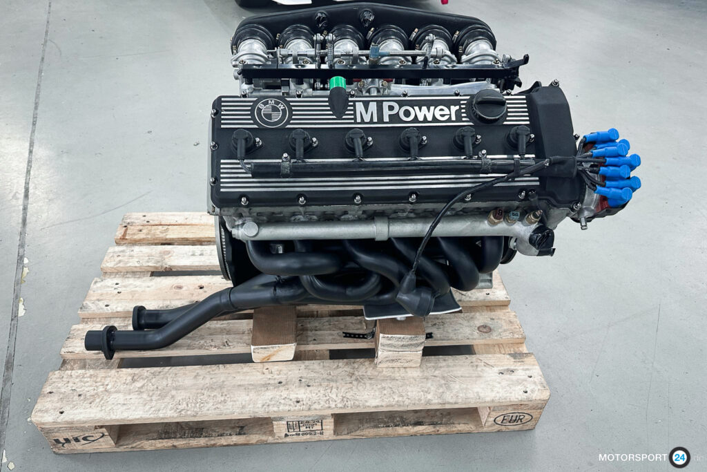 BMW M88/3 Reihensechszylinder, frisch revidiert, Werkstattaufnahme